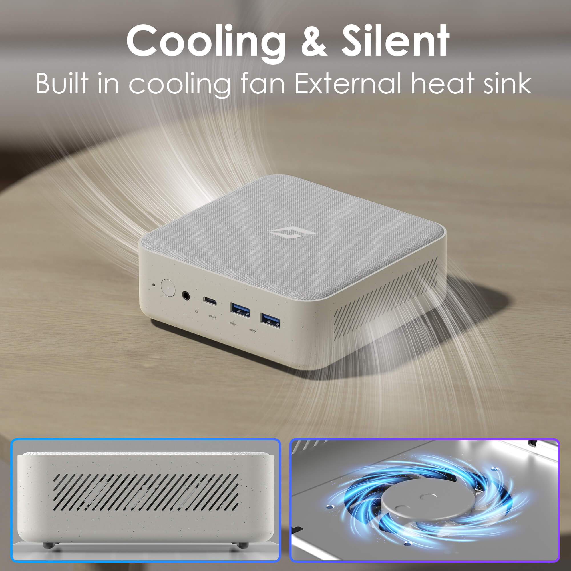 AMD Ryzen7 5700U Mini PC with colling & silent AMD Ryzen7 5700U Mini PC with colling & silent